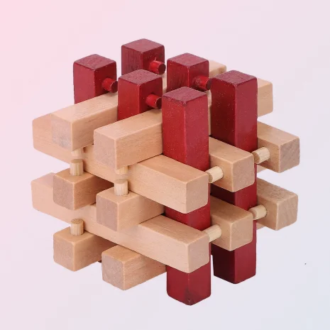 Puzzle din lemn foto