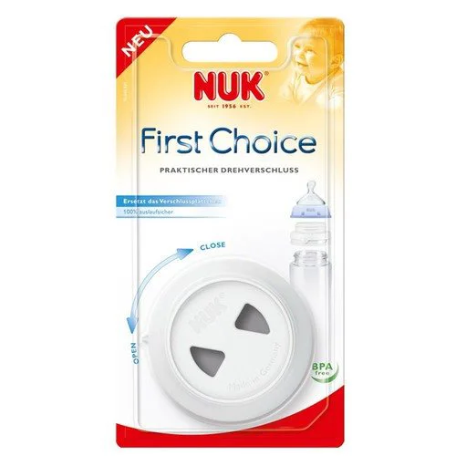 Крышка с системой блокировки для бутылочек NUK First Choice