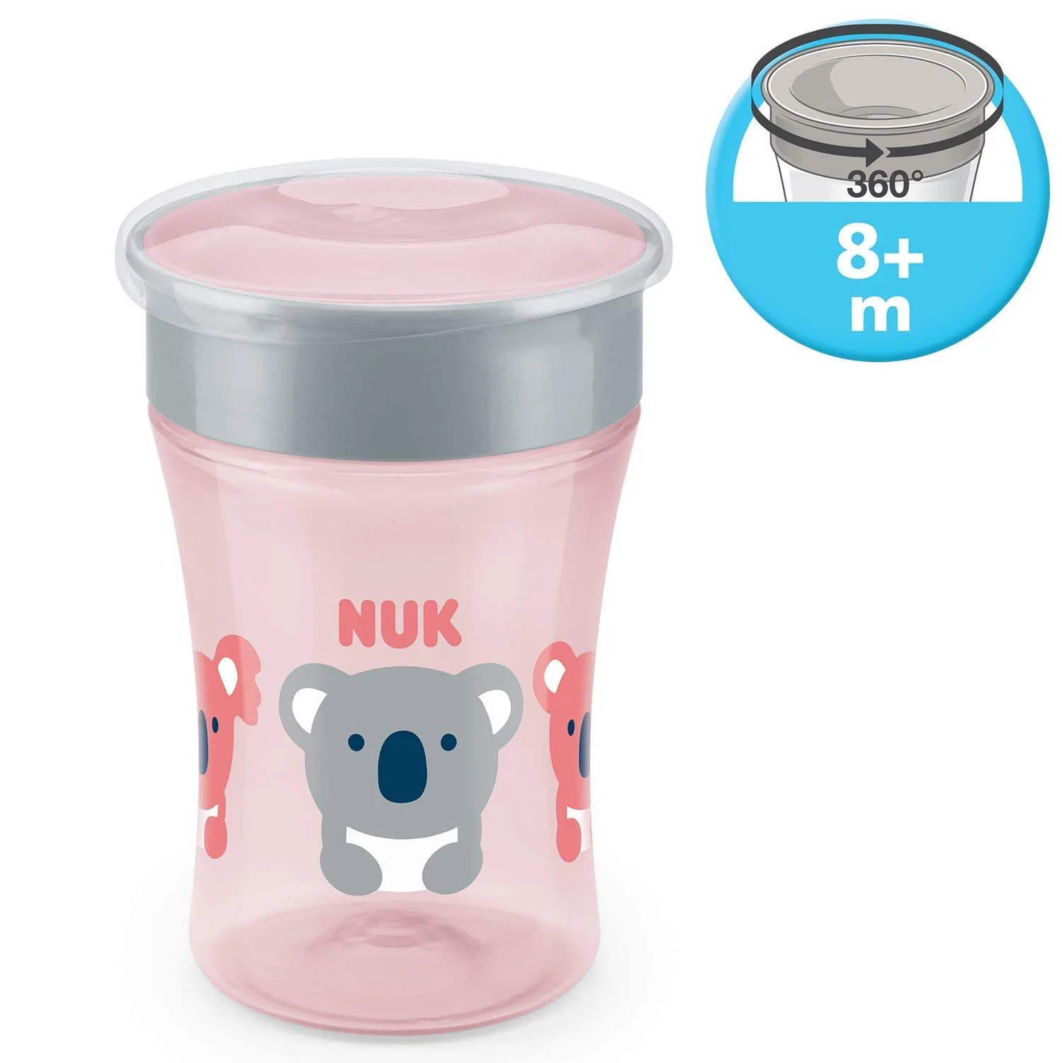 image for Canuta-pahar NUK Magic (8+ luni), 230 ml foto