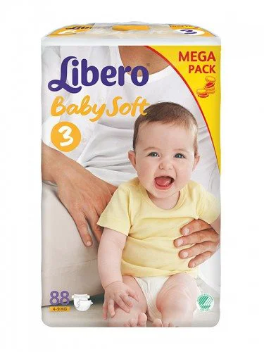 Scutece Libero Megapack Comfort 3 (5-9 kg), 88 buc. foto
