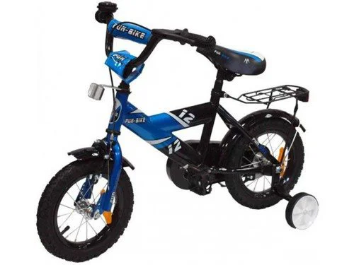 image for Детский велосипед Baby Mix Blue 4-колесный (16") foto