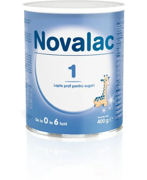 Formula de lapte Novalac 1 (0-6 luni), 400 g foto