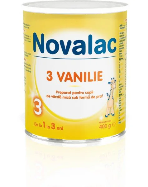 Formula de lapte Novalac 3 (1-3 ani), 400 g foto