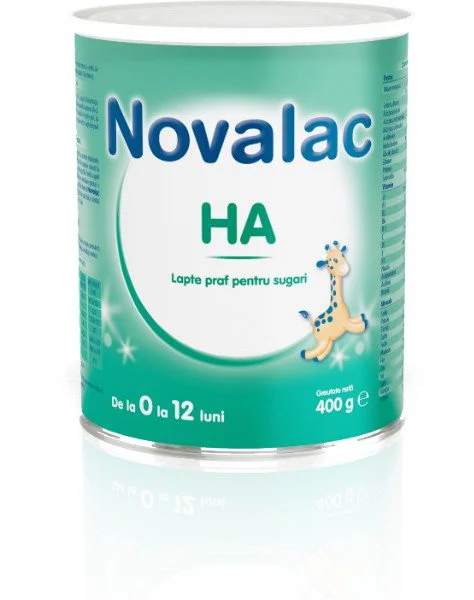 Formula de lapte Novalac HA (0-12 luni), 400 g foto