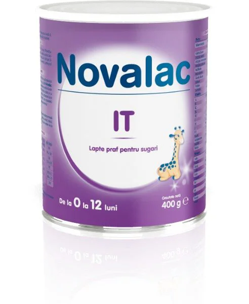Formula de lapte Novalac IT (0-12 luni), 400 g foto