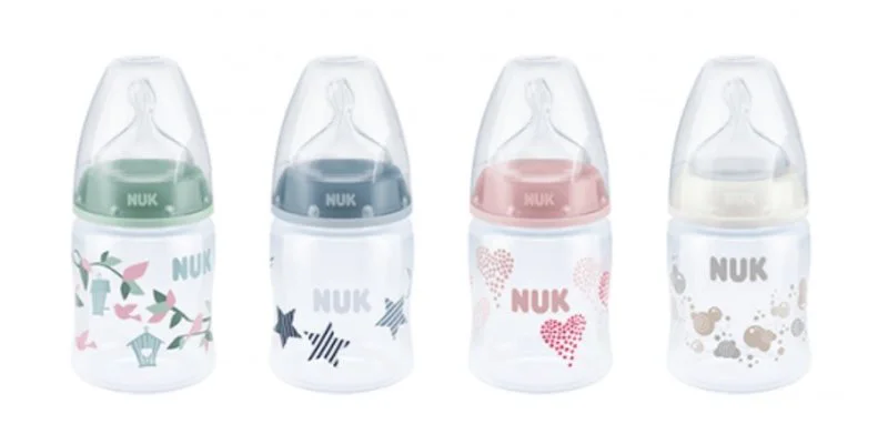image for Бутылочка пластиковая NUK First Choice с силиконовой соской (0-6 мес.), 150 мл foto