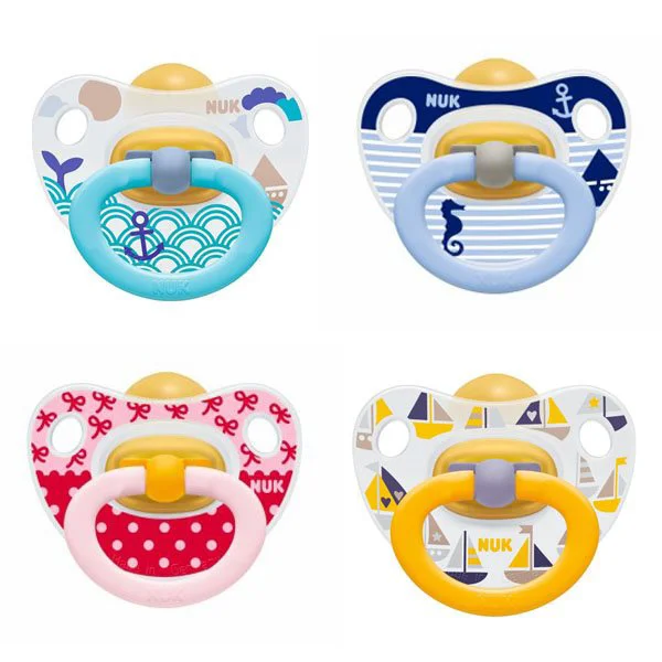 image for Пустышка NUK Happy Kids из латекса (0-6 мес.) foto