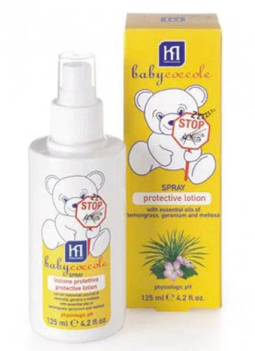 Spray de protectie impotriva insectelor BabyCoccole (0+ luni), 125 ml