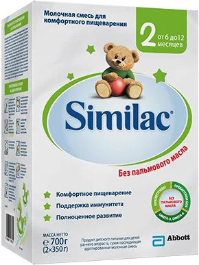image for Детская молочная смесь Similac 2 (6-12 мес.), 700 г foto