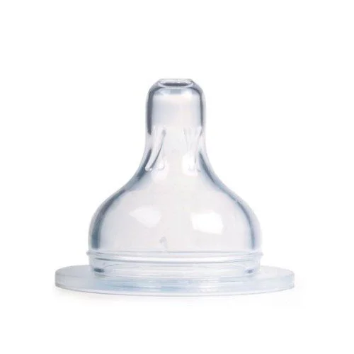 Tetina din silicon Canpol EasyStart, flux pentru mancare