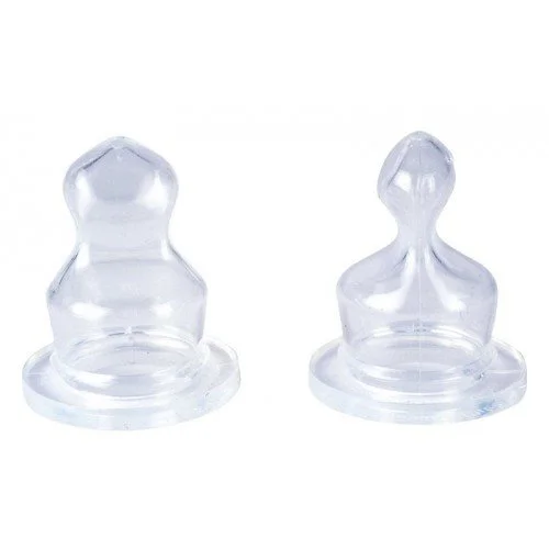 Tetina anatomica Canpol din silicon, 2 buc.
