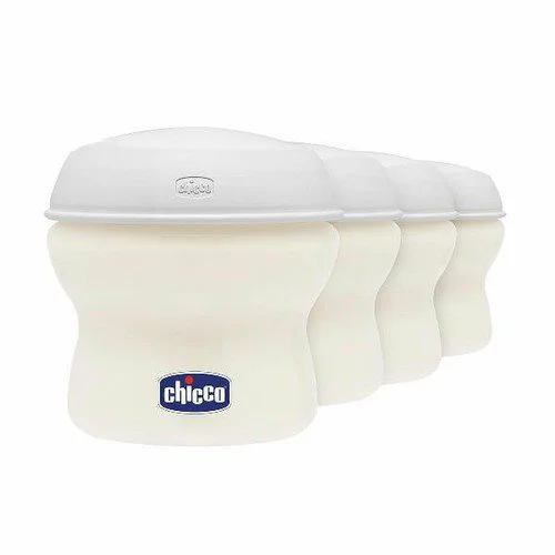 image for Recipiente pentru stocarea laptelui matern Chicco Step Up, 4 buc. foto