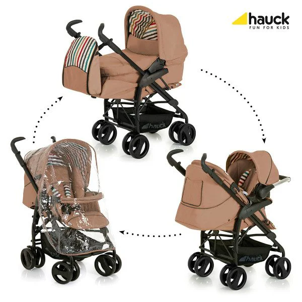 Коляска Hauck all in one Condor Stripe Toast