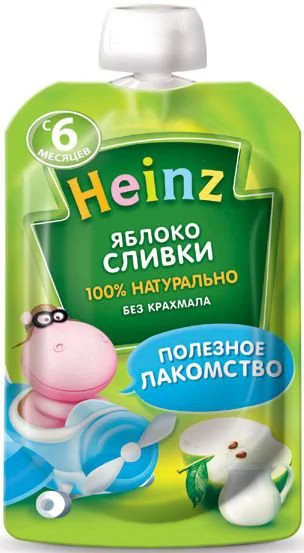 image for Piure Heinz de mere cu frisca (6+ luni), 90g foto