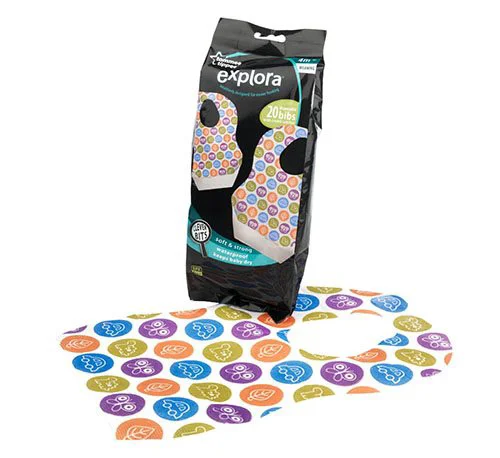 Bavete de unica folosinta Tommee Tippee (4+ luni), 20 buc. foto