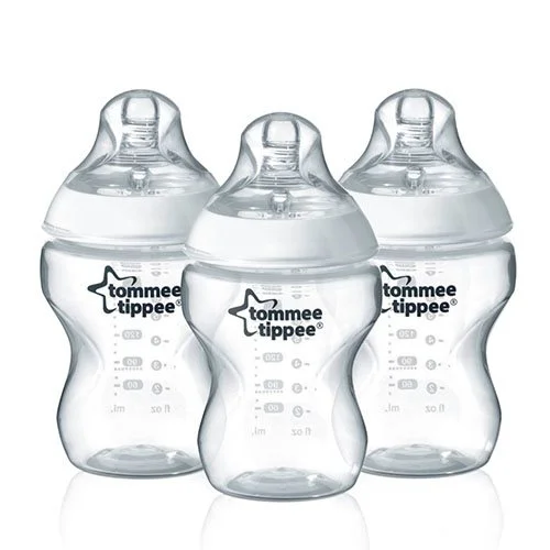 Biberon Tommee Tippee (0+ luni), 260 ml, 3 buc.