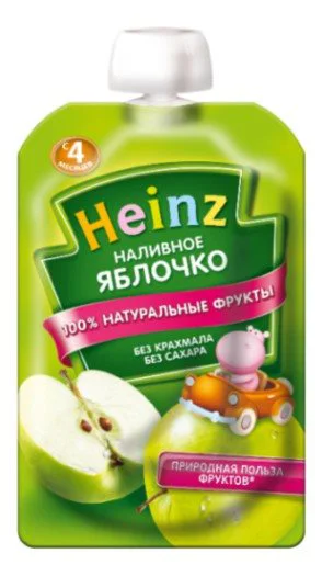 image for Piure Heinz de mere coapte (4+ luni), 100g foto