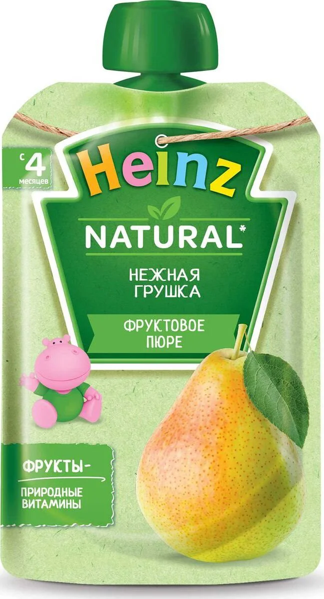 image for Piure Heinz de pere fine (4+ luni), 100g foto