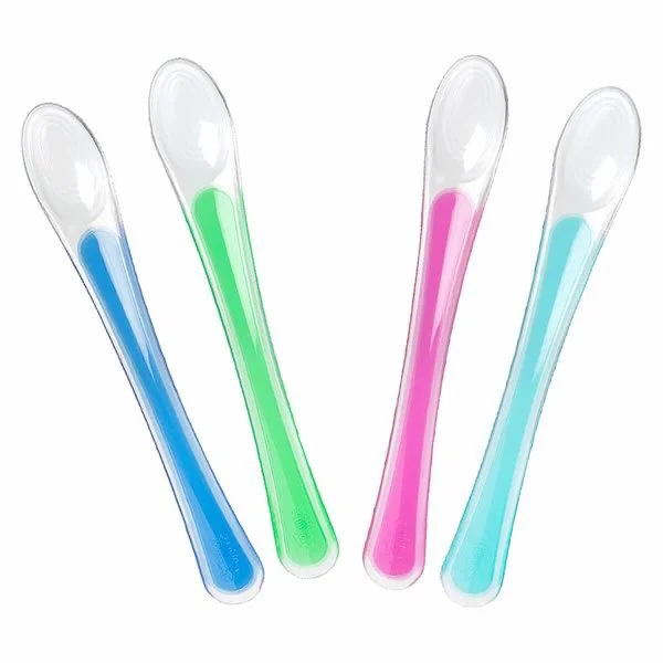 image for Lingurite din silicon Tommee Tippee, 2 buc. foto