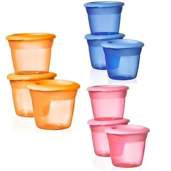 image for Набор контейнеров Tommee Tippee с крышкой, 3шт. foto