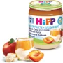 Piure HIPP Piersica si caise cu crema de branza (7+ luni), 160 g foto