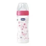 Бутылочка пластиковая Chicco Girl Well Being с силиконовой соской, 250 мл