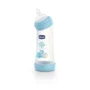 Biberon din plastic Chicco Boy cu tetina din silicon inclinata, 250 ml foto