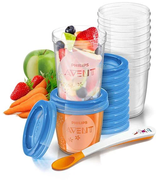 image for Контейнеры для хранения продуктов Philips AVENT, 20 шт. foto