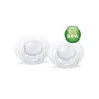 Suzete ortodontice Philips AVENT transparente (0-6 luni), 2 buc. foto
