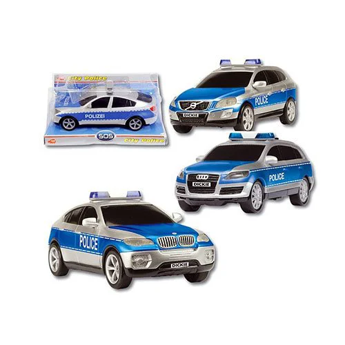 image for Masinuta de politie Dickie cu frictiune City Police foto