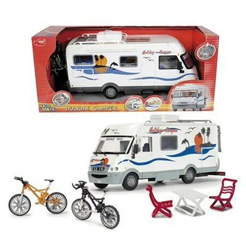 image for Rulota de camping Dickie cu accesorii, 40 cm foto