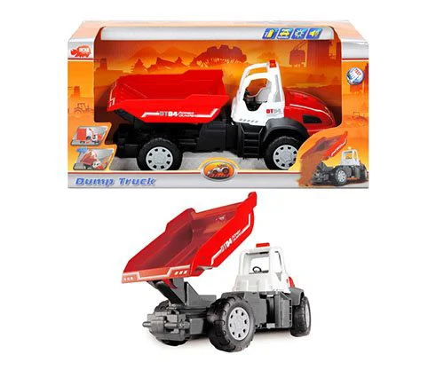 Camion Dickie Dump Truck cu lumina si cunet, 35 cm foto