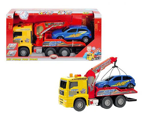 Camion Dickie Air pump Tow Truck, 55 cm foto