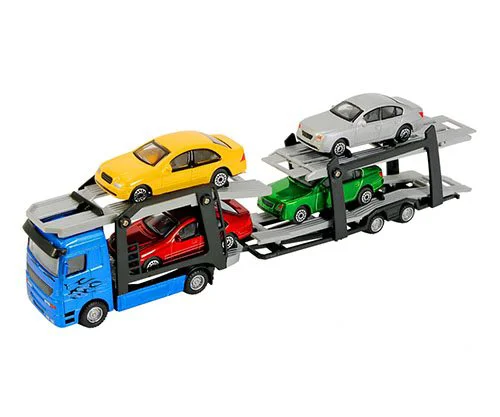 Masina Dickie Car Trailer, 28 cm foto