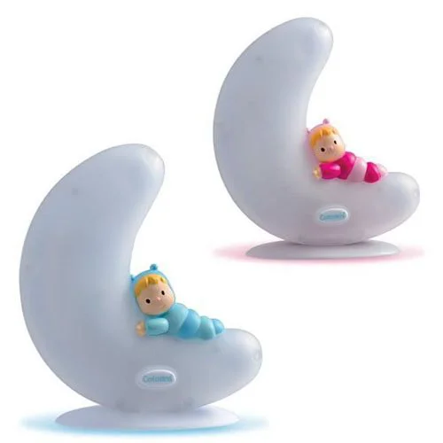Veioza de noapte Smoby Luna Cotoons, 2 modele foto