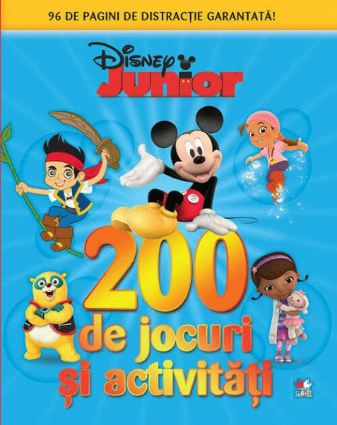200 jocuri si activitati Disney junior