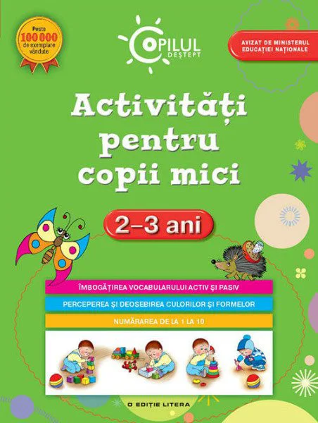 Activitati pentru copiii mici 2-3 ani foto