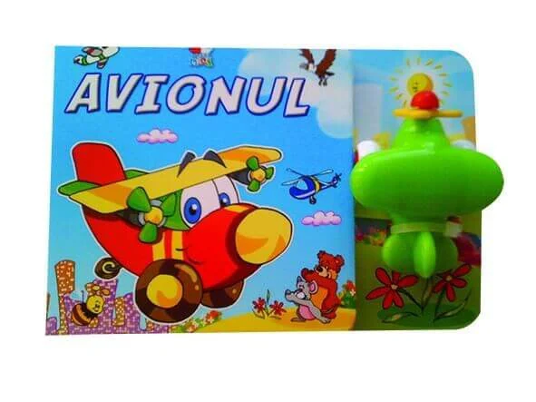 image for Avionul - Carte cu jucarie foto