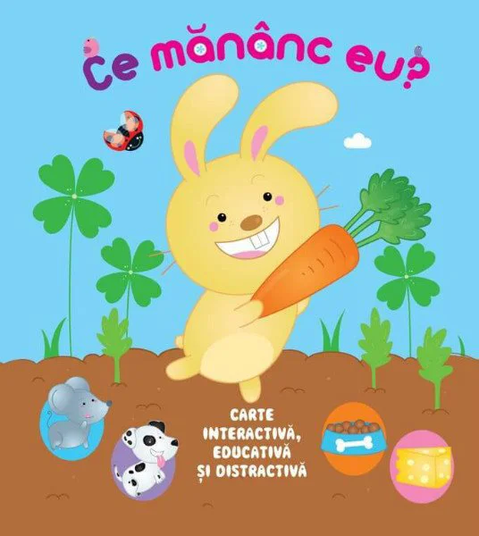 Ce mananc eu - Carte interactiva educativa si distractiva foto