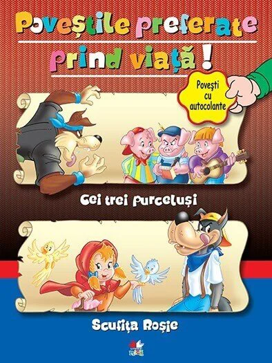Cei trei purcelusi. Povestile preferate privind viata