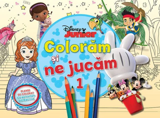 Coloram si ne jucam vol.1 - Planse de colorat foto