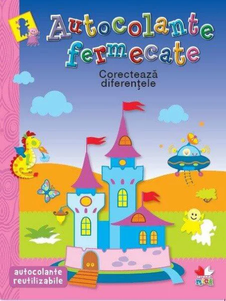 Corecteaza diferentele. Autocolante fermecate foto