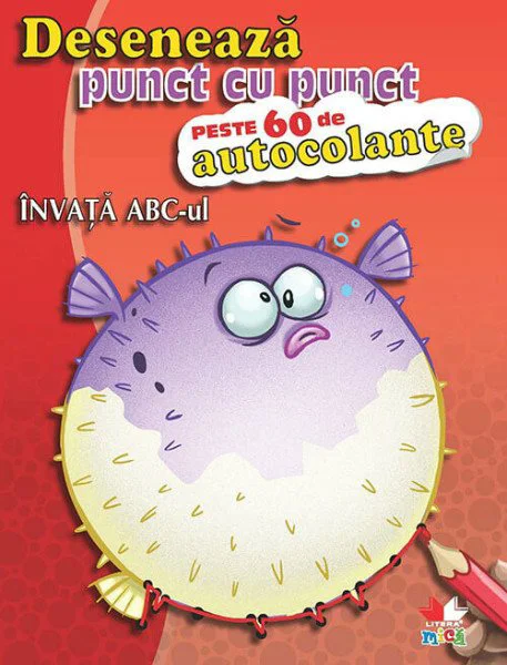 Deseneaza punct cu punct invata ABC-ul foto