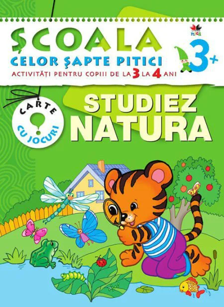 Studiez natura 3-4 ani. Editura Litera foto