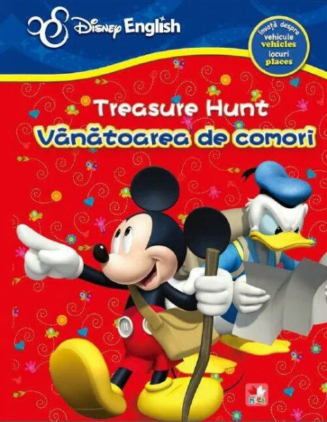 image for Vanatoarea de comori Disney English foto