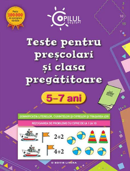 Teste pentru prescolari si clasa pregatitoare 5-7 ani foto