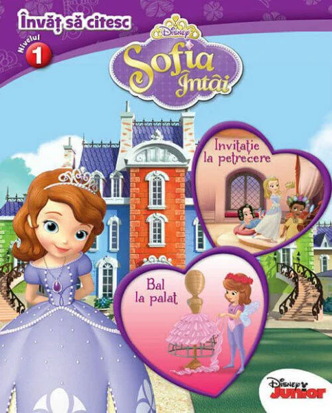 Sofia intai. Invat sa citesc. Disney - Nivelul 1 foto