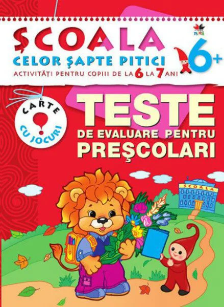 image for Teste de evaluare pentru prescolari (6+ ani) foto