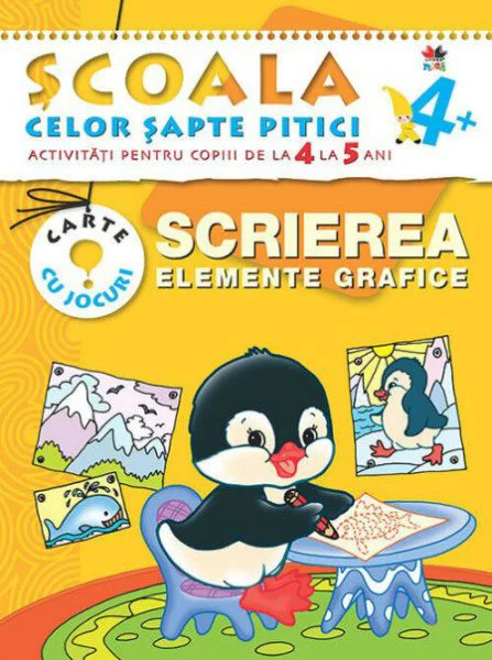 Scrierea - Elemente grafice 4-5 ani