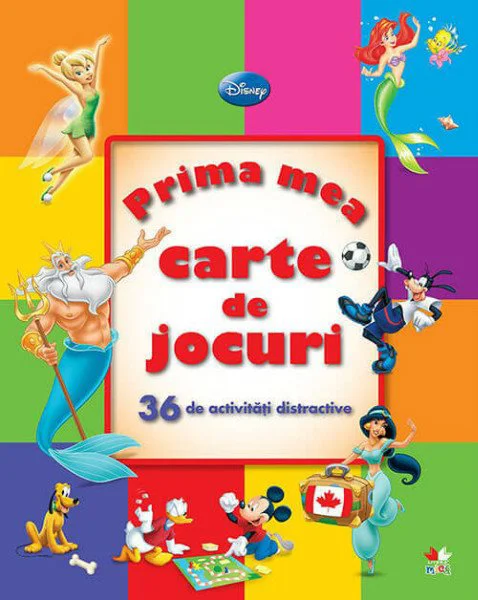 Prima mea carte de jocuri - 36 de activitati distractive Disney foto